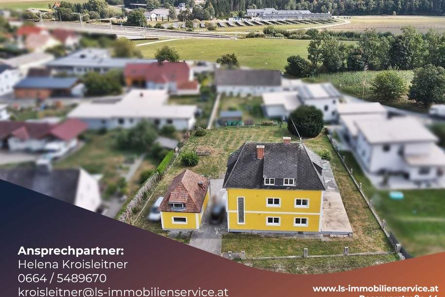 Ruhig gelegenes, sanierungsbedürftiges Mehrfamilienhaus mit großzügigem Grundstück in Friedberg, Haus-kauf, 169.000,€, 8240 Hartberg-Fürstenfeld