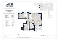 U1 Kagraner Platz! Dachgeschoss + Riesige DACHTERRASSE! Kühlung und Luftwärmepumpe!