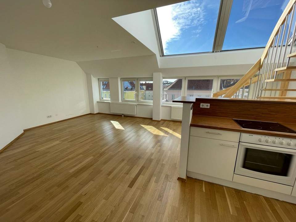 Exklusive 3-Zimmer-Maisonette mit Galerie und Terrasse im Herzen des 17. Bezirks!
