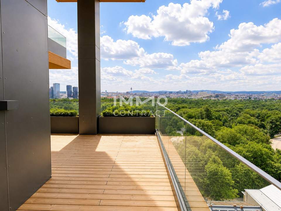 Sonne, Ausblick über den Prater &amp; die ganze Stadt - NEU &amp; provisionsfrei