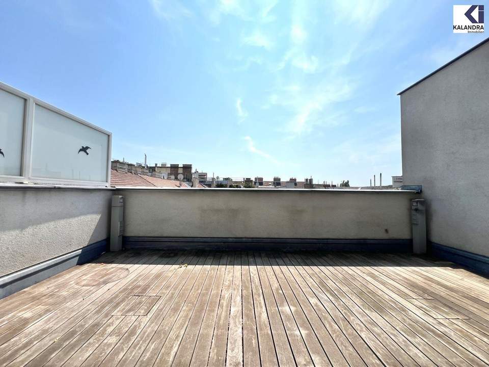 360 TOUR - PENTHOUSE mit TERRASSE im PRATERCOTTAGE