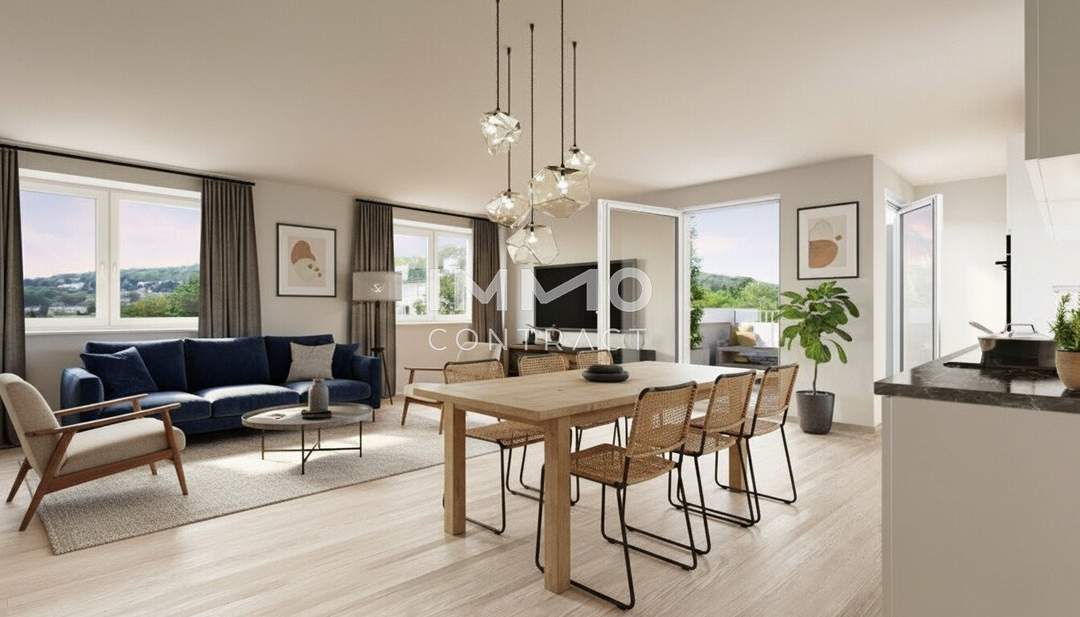 Traumhafte 3-Zimmer-Dachgeschosswohnung mit sonniger Terrasse – modernes Wohngefühl in Bestlage