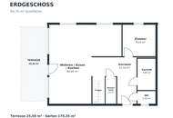 **Preis reduziert** Modernes Wohnen auf zwei Ebenen – 6 Zimmer und 175 m² Garten