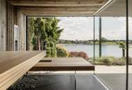 Luxusvilla am See - privater Uferzugang!