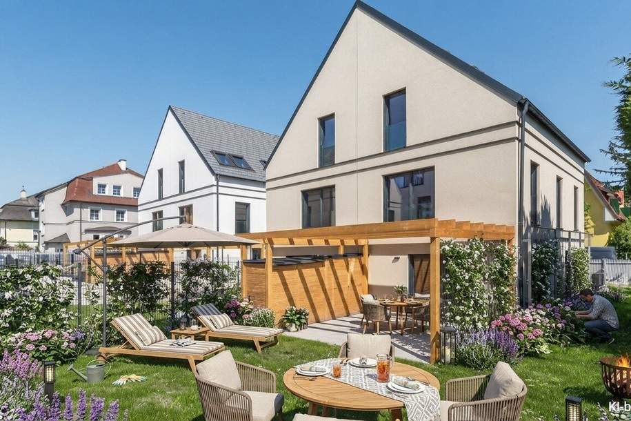 Exklusive Reihen- und Doppelhäuser am idyllischen Hunyadi Park mit Blick in den Park im ALTORT MARIA ENZERSDORF!, Haus-kauf, 682.700,€, 2344 Mödling