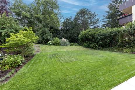 PURE ENTSPANNUNG! Riesiger Garten mit Blick ins Grüne I auch ideal f. gewerbliche Nutzung I Garage I Alarmanlage I, Wohnung-kauf, 749.000,€, 1130 Wien 13., Hietzing