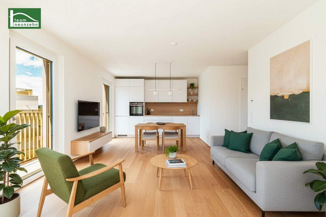 Investieren in Wohnqualität von morgen - Hochwertige Wohnungen im energieeffizienten Neubauprojekt Hirschfeld