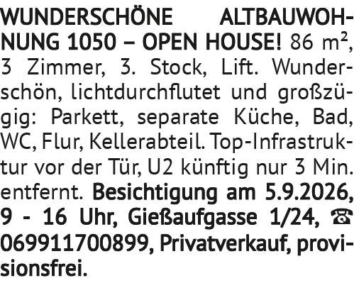 WUNDERSCHÖNE ALTLTLTL BAUWOHNUNG