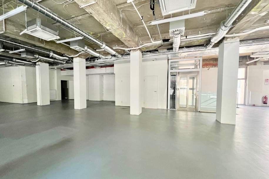 Ordination/Geschäftslokal oder Büro mit Souterrain in TOP FREQUENZLAGE!, Gewerbeobjekt-miete, 6.849,77,€, 1110 Wien 11., Simmering