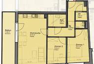 14m² MEGA-SÜD-Balkon nahe Akademiepark