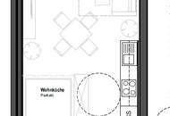 Großzügige 1-Zimmer Wohnung - Moderner Erstbezug!