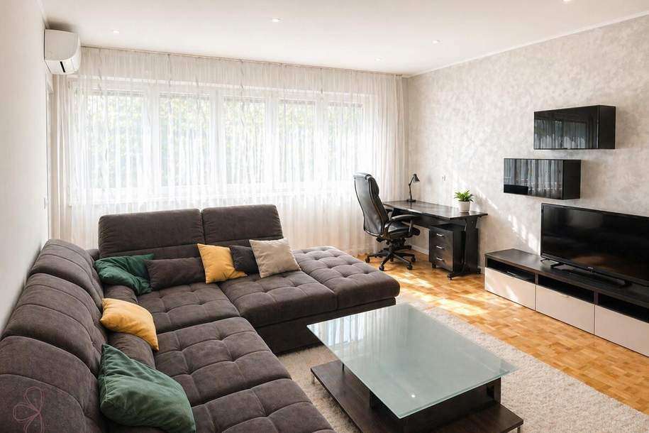 Attraktiver Wohnkomfort auf ca. 88 m² – lichtdurchflutet, großzügig &amp; mit verglaster Loggia, Wohnung-kauf, 385.000,€, 1130 Wien 13., Hietzing