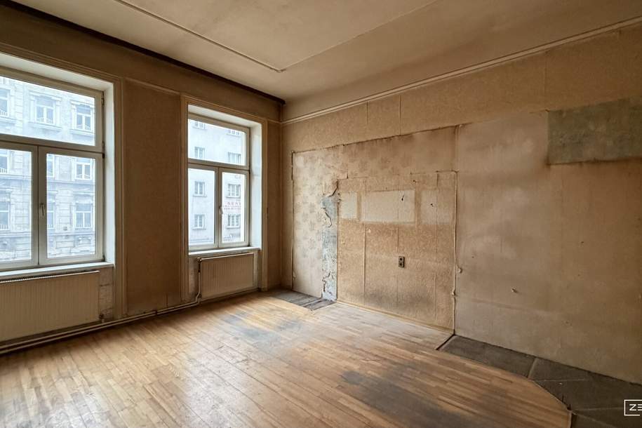 Altbau mit Entwicklungspotenzial – 75 m² Projektwohnung in gefragter Stadtlage | ZELLMANN IMMOBILIEN, Wohnung-kauf, 280.000,€, 1190 Wien 19., Döbling