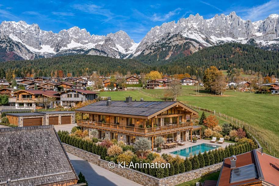 Baugrundstück mit Freizeitwohnsitz in Toplage, Grund und Boden-kauf, 4.390.000,€, 6353 Kitzbühel