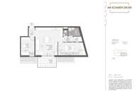 Lichtdurchflutete 3-Zimmer-Dachgeschosswohnung mit Freifläche ERSTBEZUG