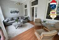 Preisreduktion ! Historisches Herrenhaus im Villenviertel von Baden: ca.450m² WF mit Grundfläche von 1873qm und 17 Zimmern zum Sanieren! (V2 & Schut