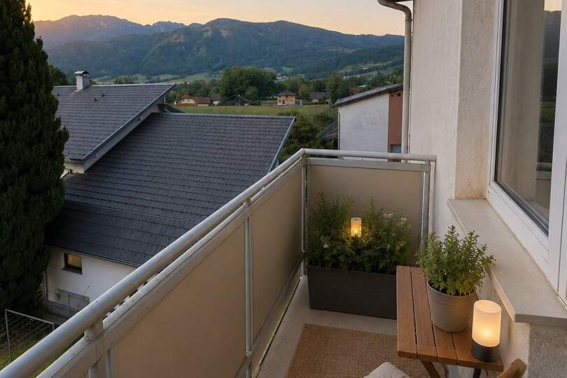 Frisch aufbereitete 3-Zimmer-Wohnung mit Balkon in Kirchdorf an der Krems – ländliche Wohlfühlumgebung inmitten der wunderbaren Pyhrn-Priel Bergwelt – AB SOFORT!, Wohnung-miete, 780,67,€, 4560 Kirchdorf an der Krems