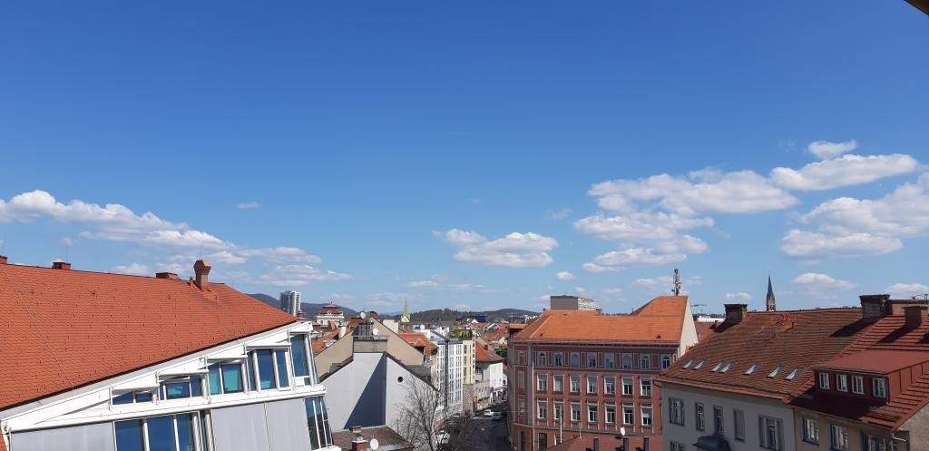 Ideale Singlewohnung mit Stadtblick &amp; Dachterrasse – Graz Innenstadt