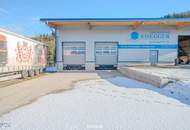 Halle mit Verladerampen