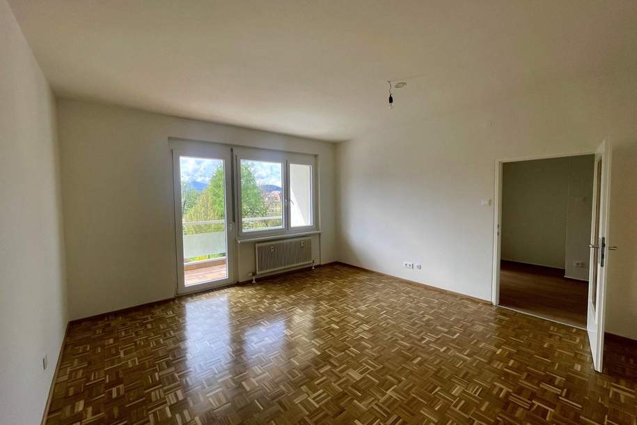 Großzügige 4,5-Zimmer-Mietwohnung mit Balkon und Loggia am Fuße des Kreuzbergls, Wohnung-miete, 1.563,65,€, 9020 Klagenfurt(Stadt)