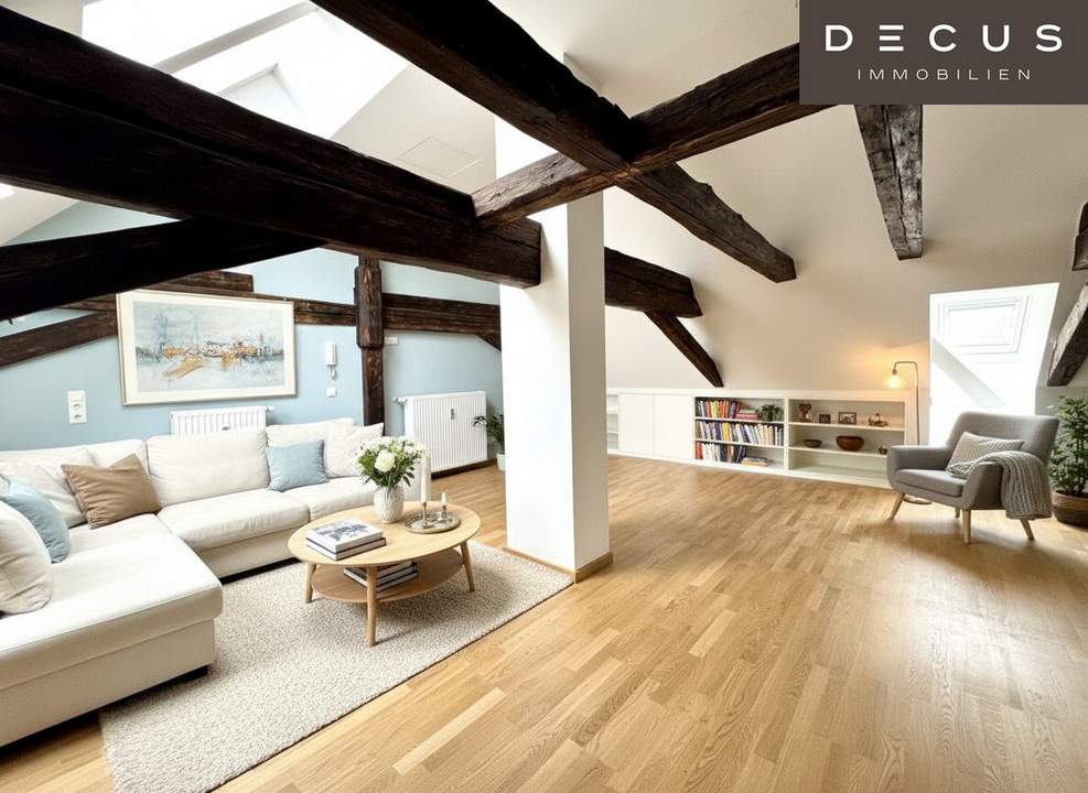 | STILVOLLE &amp; EXKLUSIVE DACHGESCHOSSWOHNUNG IM HERZEN VON GRAZ | 2 ZIMMER-MAISONETTE | TOP LAGE