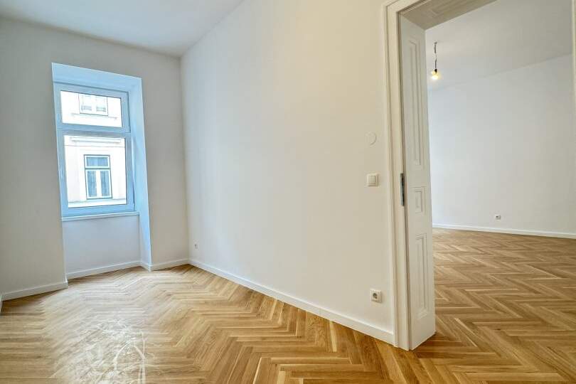 Exklusive 3-Zimmer Altbauwohnung mit Balkon im Erstbezug – Modernes Wohnen im historischen Ambiente, Wohnung-kauf, 348.000,€, 1150 Wien 15., Rudolfsheim-Fünfhaus