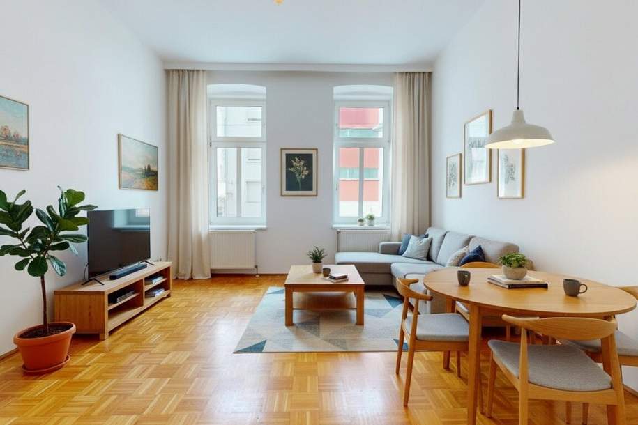 2-Zimmer-Altbau mit optimalem Grundriss!, Wohnung-kauf, 239.000,€, 1160 Wien 16., Ottakring