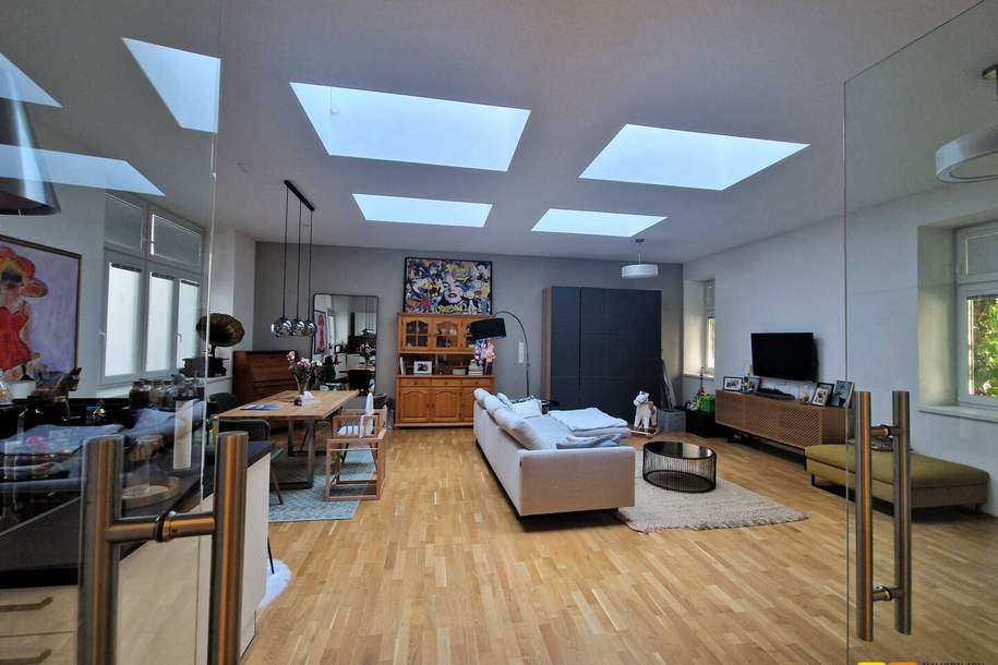 Loftartige, sanierte Wohnung im ruhigen Hofhaus, Wohnung-kauf, 495.000,€, 1040 Wien 4., Wieden