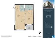 Wunderschöne 2 Zimmerwohnung mit Freifläche