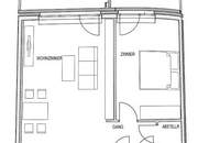 Moderne 2-Zimmer-Wohnung mit großer Terrasse | Top-Lage bei U1 & Citygate