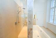 Großzügige Altbauwohnung mit kleinem Balkon in repräsentativen Stilaltbau