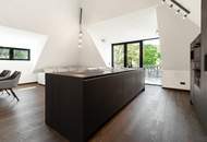 Luxus-Dachgeschoss 133,81 m² mit Terrasse, Designer-Inselküche & Spa-Bad – Weinbergblick + Poolnutzung - Voll möbliert