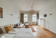 HELLE 2 ZIMMER ALTBAU II ca. 11m² BALKON II SOFORT NUTZBAR II AIRBNB oder SELBST EINZIEHEN II KOMPLETT MÖBLIERT II II II NÄHE U6/AKH/VOLKSOPER/WUK