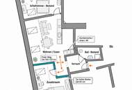 2 Zimmer Wohnung mit 3-Zimmer-Idee in Floridsdorf