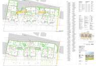 "SONDERPREIS" sonniges Bauträgergrundstück Baubewilligt - Wohnbau mit Gärten und Terrassen