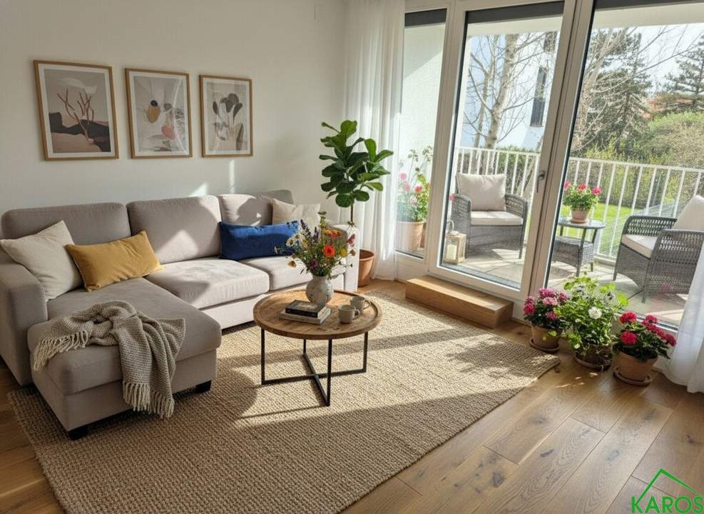 Ruhig gelegene 2-Zimmer-Wohnung mit Loggia, Einbauküche &amp; Garage!!!