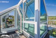 1190 Wien Döbling Lichtdurchflutete 5-Zimmer Dachgeschoß-Maisonette mit Panoramaterrassen und zwei Garagenplätzen