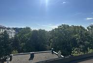 Blick über die Dächer Wien, ums Eck der Schwendermarkt.