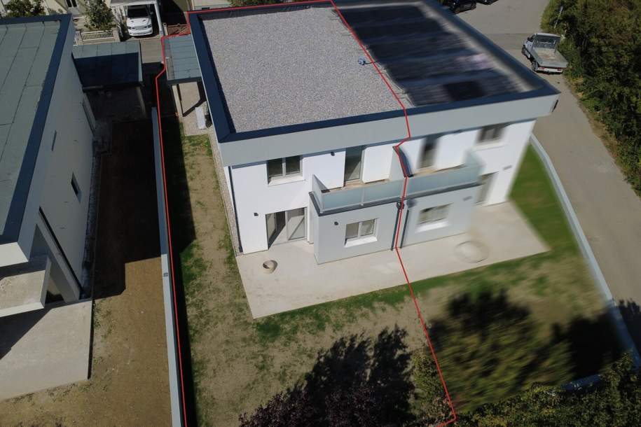 Neubau-Schlüsselfertige Doppelhaushälfte zur Miete am St. Pöltener Eisberg, Haus-miete, 2.310,00,€, 3100 Sankt Pölten(Stadt)