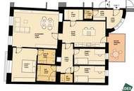 Erstbezug: Traumhafte 5-Zimmer Altbauwohnung mit Balkon beim Rochusmarkt