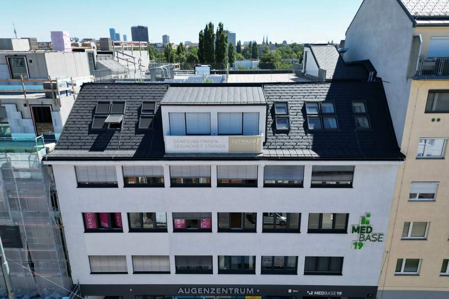 Ordinationsräume im MEDBASE19 vis-à-vis PRIVATKLINIK Döbling I U6 & U4 und D-Wagen, Gewerbeobjekt-miete, 919,02,€, 1190 Wien 19., Döbling