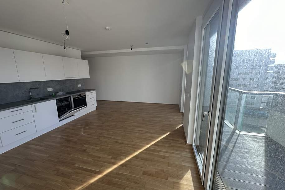 MARINA TOWER - 2-stöckiges 4-Zimmer-Apartment mit Loggia und Balkon, Wohnung-miete, 2.299,00,€, 1020 Wien 2., Leopoldstadt