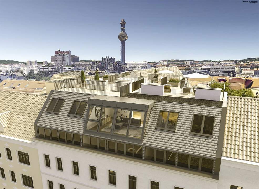 Baubewilligtes PROJEKT - ROHDACHBODEN MIT ENTWICKLUNGSPOTENZIAL