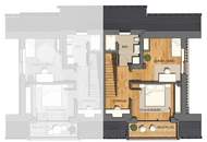 15598 ERSTBEZUG - moderne Maisonettewohnung mit Schwimmteich