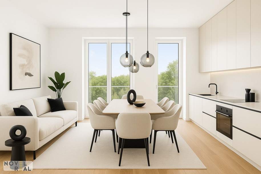 EXKLUSIV WOHNEN AM PARK - TERRASSENWOHNUNG MIT GRÜNBLICK IN TOPLAGE, Wohnung-kauf, 709.000,€, 1210 Wien 21., Floridsdorf
