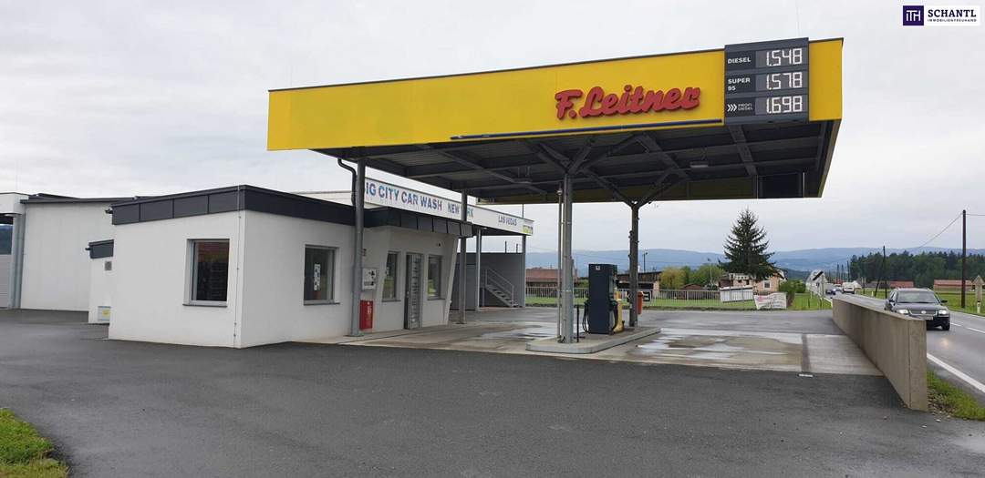 SUPER CHANCE! Modernisierte Tankstelle mit Waschanlage & Snackbereich – Perfekte Lage, großes Potenzial!