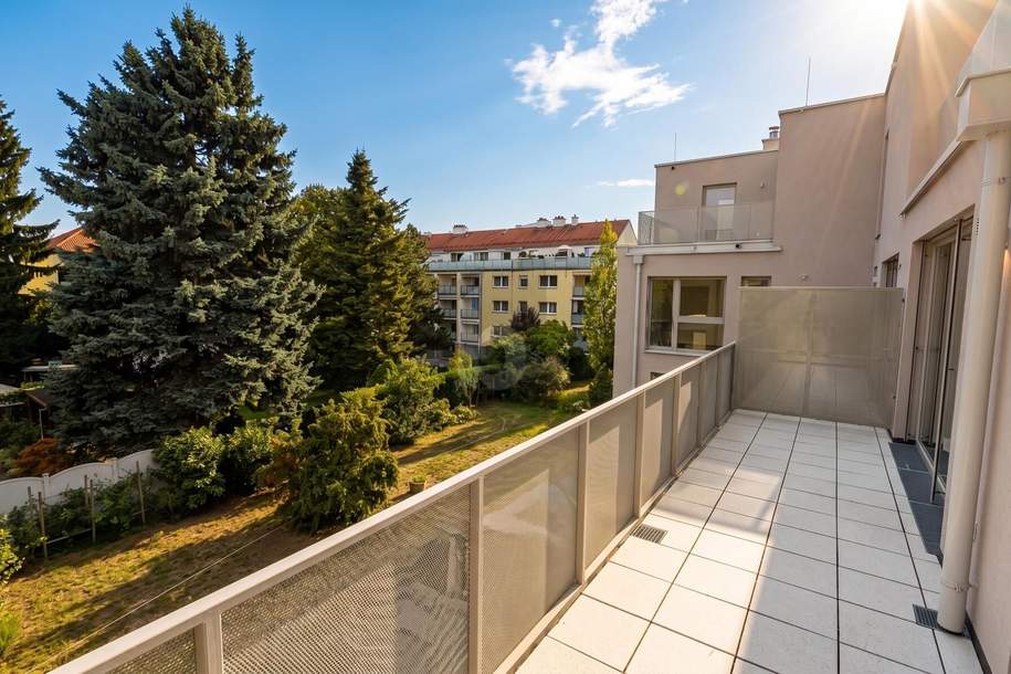 Preisreduktion! MODERNE OASE MIT GROSSER SONNENTERRASSE UND GRÜNRUHELAGE, Wohnung-miete, 1.099,00,€, 1210 Wien 21., Floridsdorf