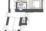 Moderne 1-Zimmer Wohnung in zentraler Lage - Erstbezug!