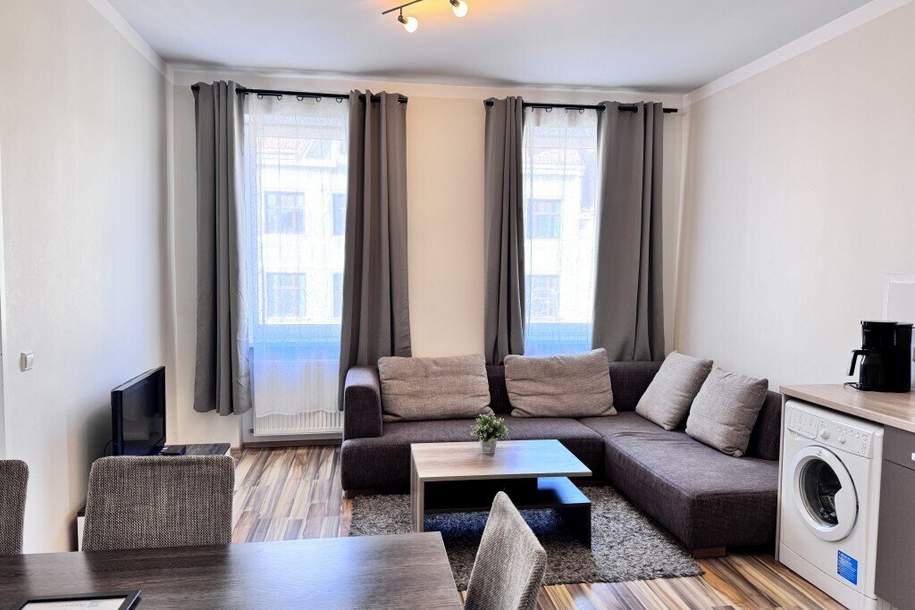 Möblierte 3-Zimmerwohnung im 3. Liftstock, Wohnung-kauf, 365.000,€, 1150 Wien 15., Rudolfsheim-Fünfhaus