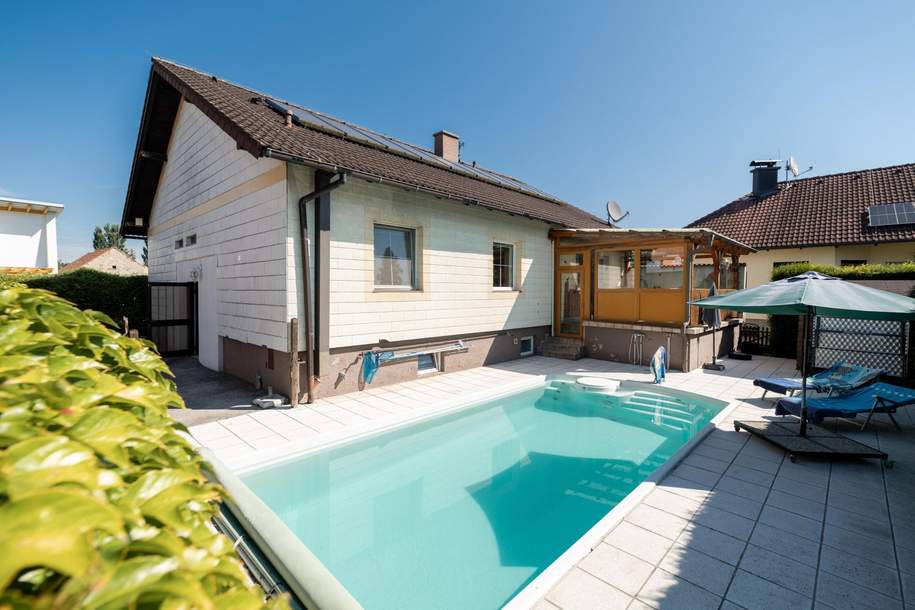 "Ihr neues Zuhause: Haus mit Pool, Wintergarten &amp; Komfort", Haus-kauf, 430.000,€, 3430 Tulln